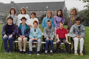 Klasfoto, schooljaar 1988-1989