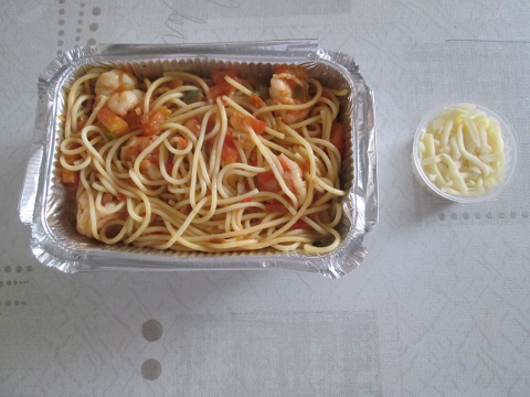 Spaghetti scampi
