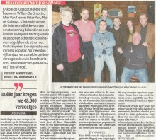 Bron: Het Laatste Nieuws, zaterdag 3 & zondag 4 februari 2007