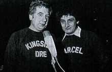 André en Marcel, twee van de oprichters van Radio Demerdal