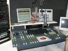 Live-studio van Radio DIEST (december 2007)