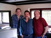 Ben van Praag, Chris van Opstal en Marc Hermans (april 2004)