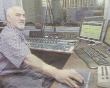 Joe Nouga in de live-studio (2004)