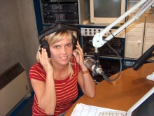 Silvy tijdens haar programma, 2004