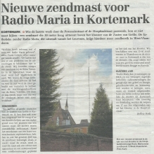 Bron: Krant van West-Vlaanderen, vrijdag 14 november 2014