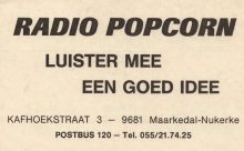 Radio Popcorn, adres