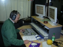 Gunnar Walgraeve tijdens zijn programma op dinsdagavond (september 2004) Scoplia Aarschot